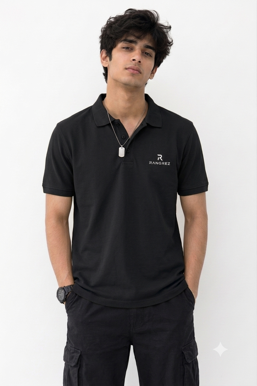 Men's Premium Cotton Polo T-Shirt