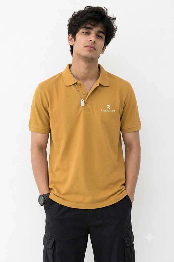 Men's Premium Cotton Polo T-Shirt
