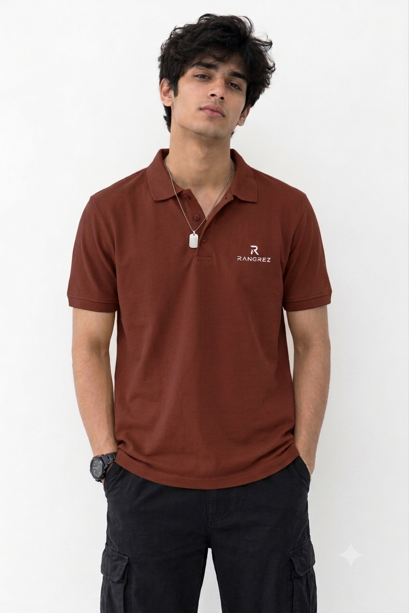 Men's Premium Cotton Polo T-Shirt