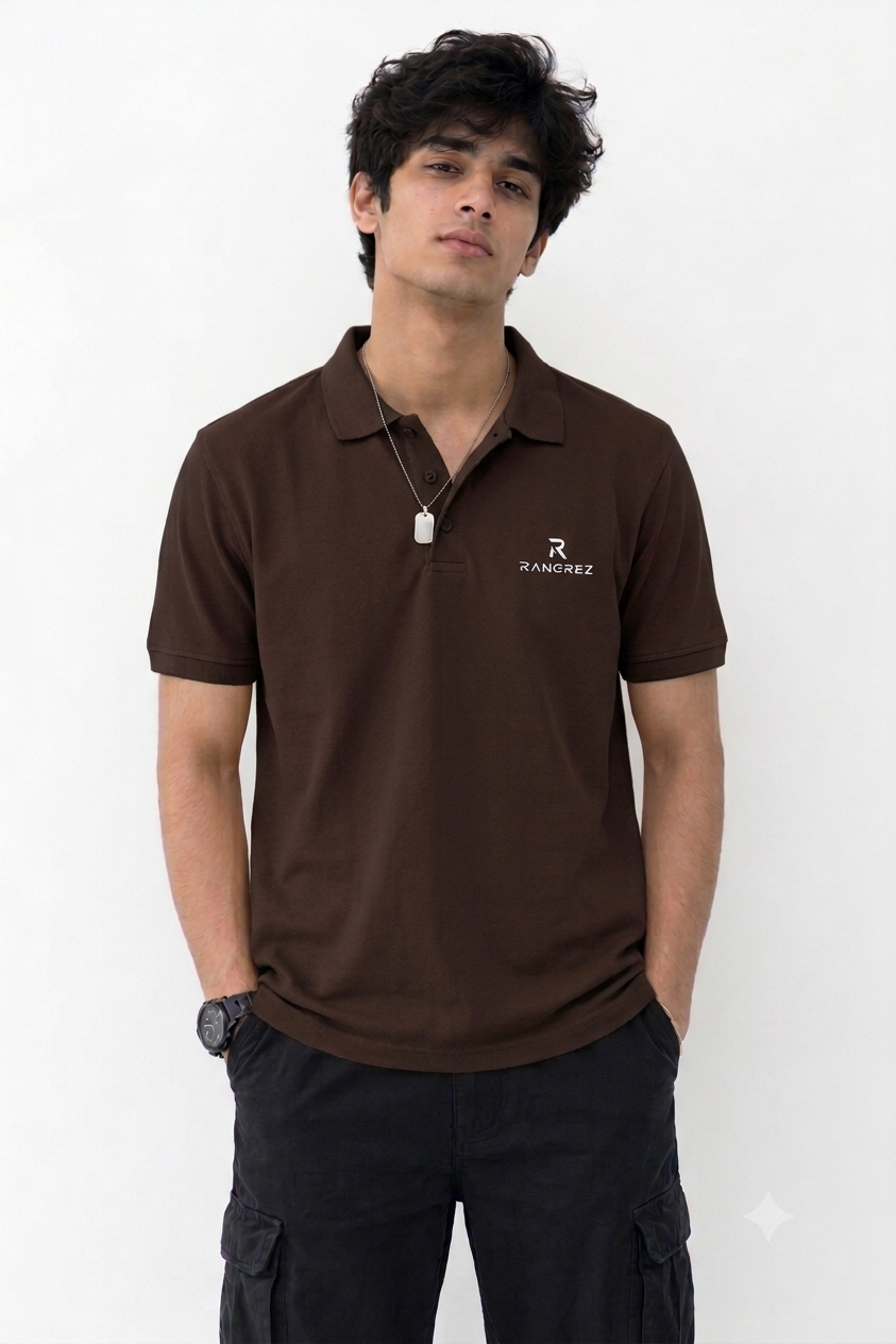 Men's Premium Cotton Polo T-Shirt