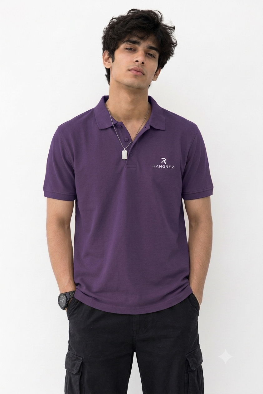 Men's Premium Cotton Polo T-Shirt