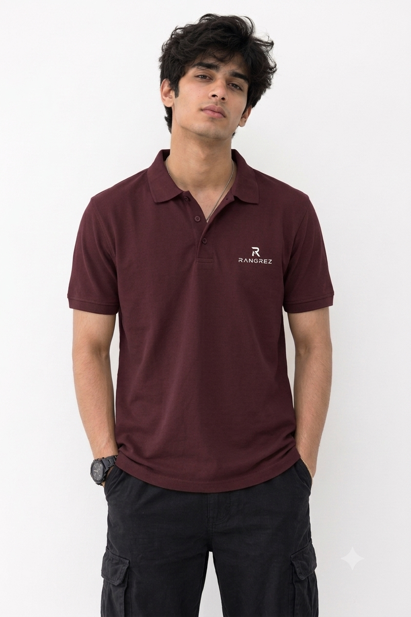Men's Premium Cotton Polo T-Shirt