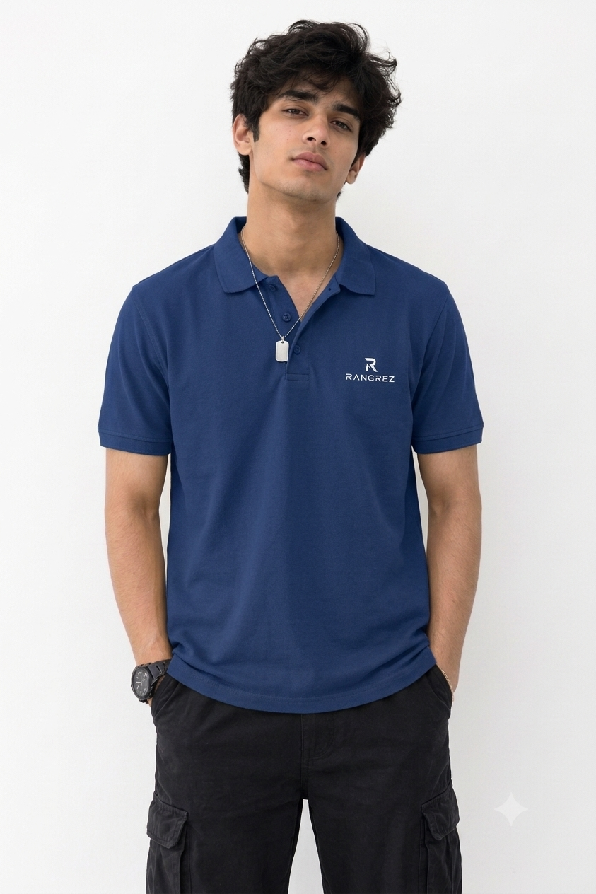 Men's Premium Cotton Polo T-Shirt