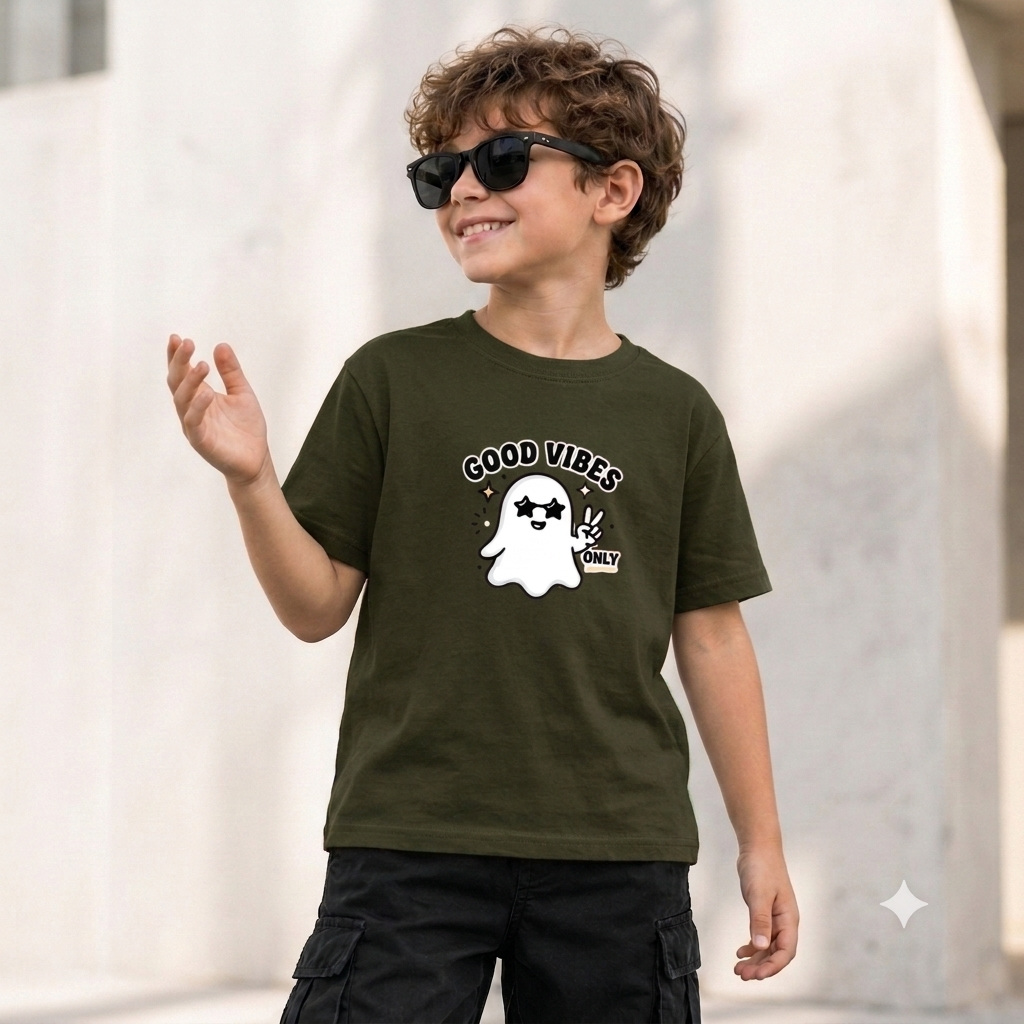 Boy's Crew Neck T-Shirt